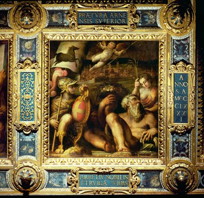 Allegory of the Town of Arezzo by Giorgio Vasari